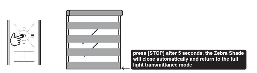 Bintronic Motorized Smart Zebra Shades FIG 12