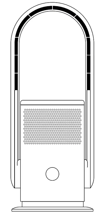AF100 Air Filtering Tower Fan