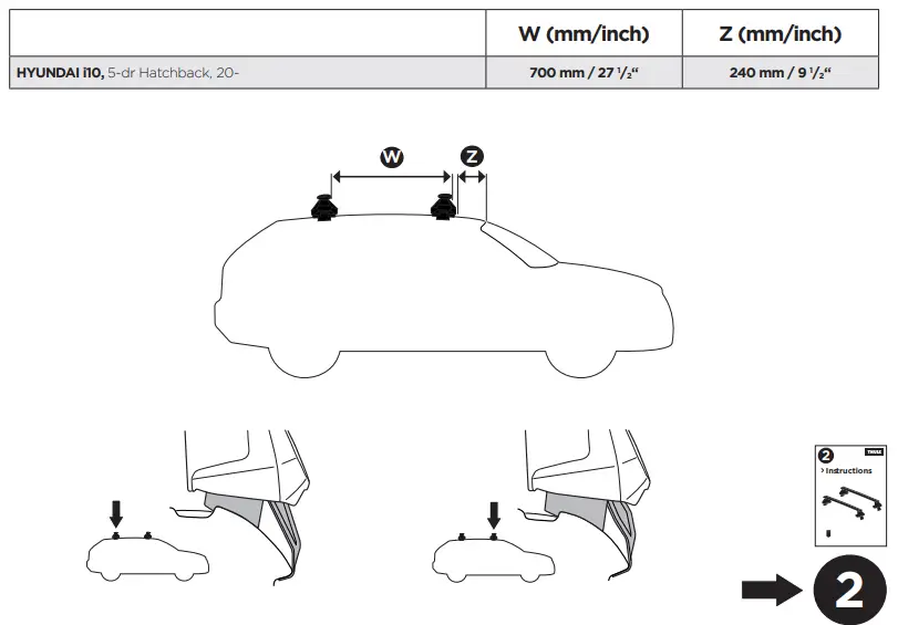 THULE Kit 145272 Roof Rack System-fig6