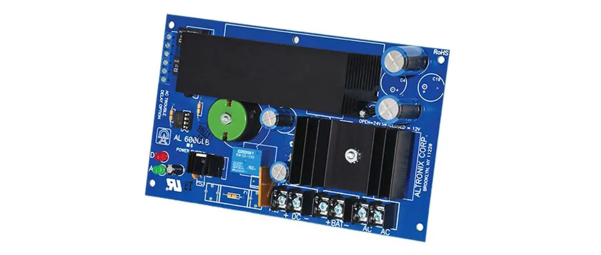Altronix Al600ulb Ul Recognized Power Supply/charger User Guide Altronix Al600ulb Ul Recognized Power Supply/charger User Guide