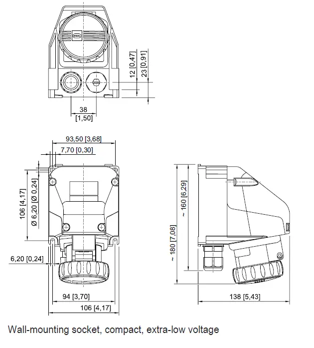 STAHL-243172-Wall-Socket-16-A-Compact-Extra-Low-Voltage-fig-3