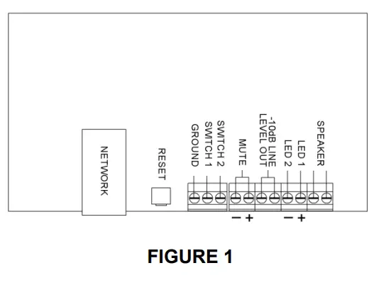 VALCOM VIP 422A SA Lay In Talkback IP Ceiling Speaker - fig 1