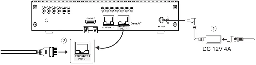 BOLIN TECHNOLOGY D412 Dante AV 4K60 HDMI IP PTZ Camera with 12x Optical Zoom-15