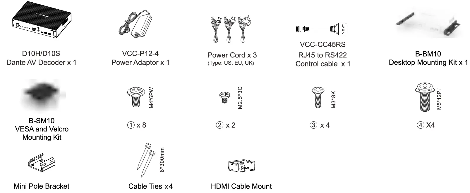 BOLIN TECHNOLOGY D412 Dante AV 4K60 HDMI IP PTZ Camera with 12x Optical Zoom-2