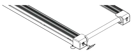 STAR POWER AS01 Treadmill - Belt adjustment