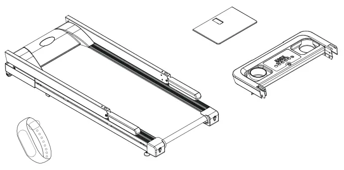 STAR POWER AS01 Treadmill - Step 1