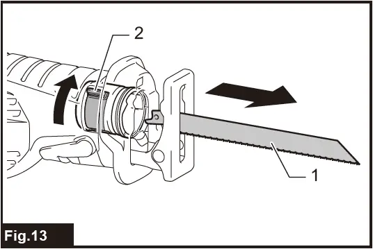 makita GRJ02 Cordless Recipro Saw-15