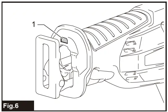 makita GRJ02 Cordless Recipro Saw-8