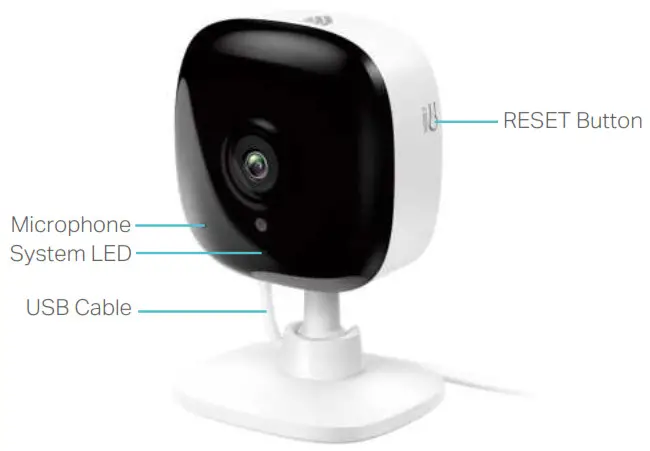 tp-link KC100 Kasa Spot Indoor Security Camera - Specification