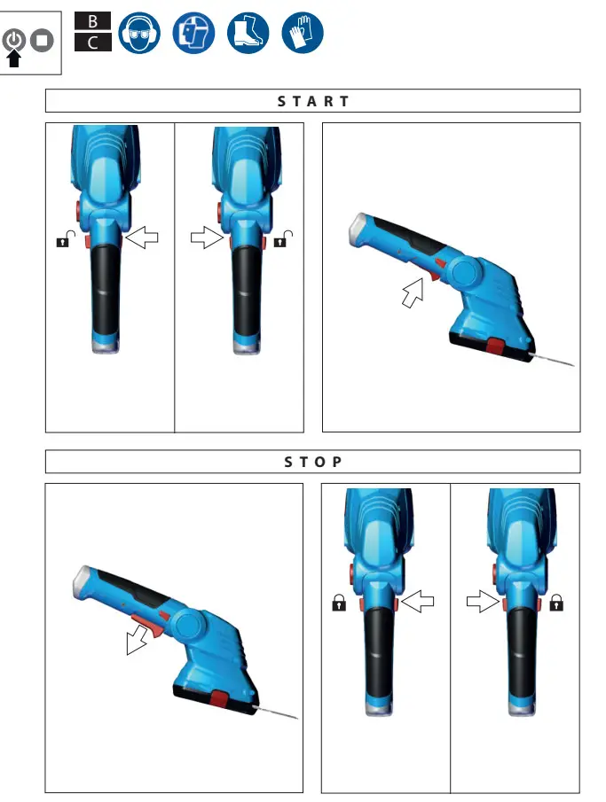Gude GPS 7 2V-1.5 Li-Ion Garden Care Set - Figure 4