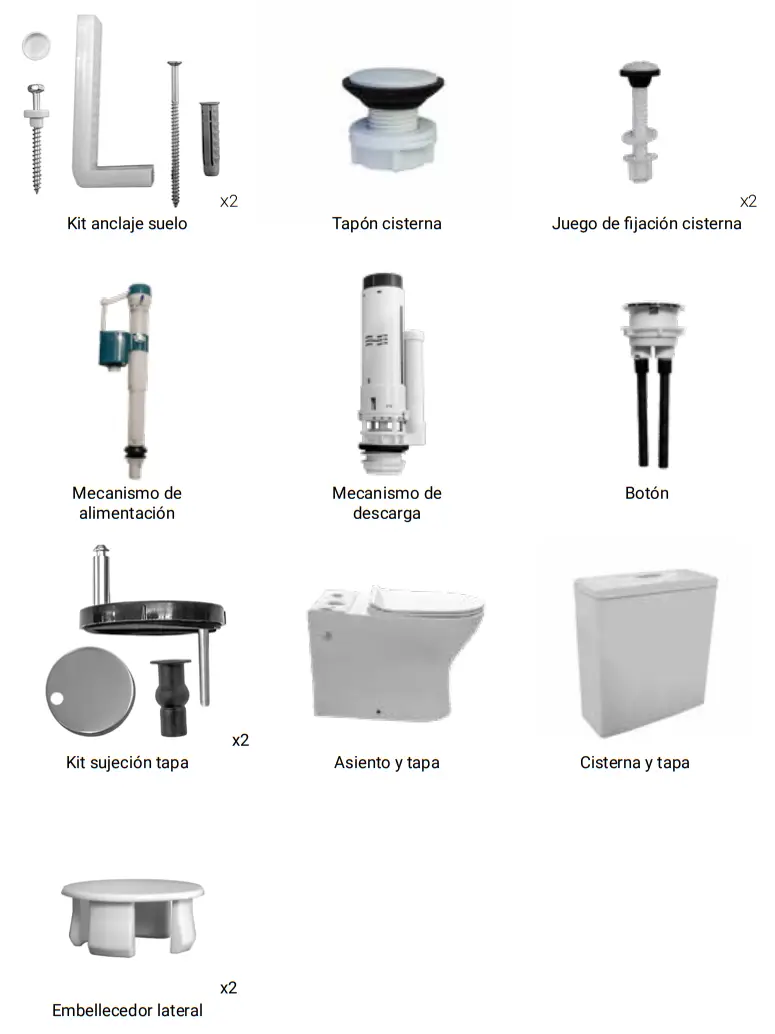 artecristal BACO Inodoros Toilets-fig1