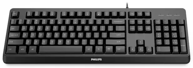 PHILIPS SPK6207BL 2000 Series Wired Keyboard