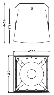 Yorkville-C12CW-Two-Way-Loudspeaker-System-fig-1