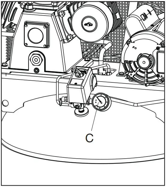 DEWALT DXCM801 Stationary Electric Air Compressor - Figure 9