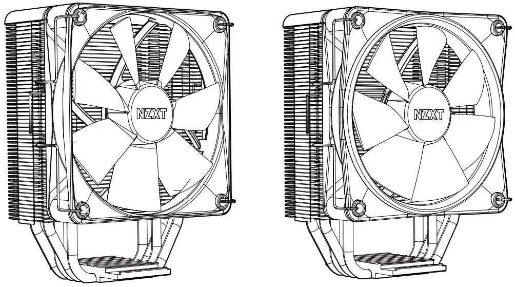 NZXT T120 CPU Air Cooler, T120RGB CPU Air Cooler with RGB-fig1