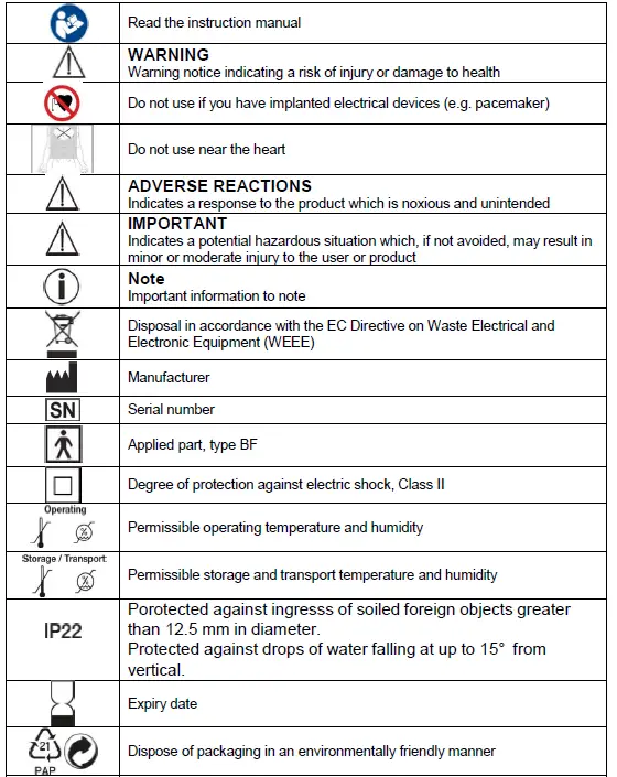 UNIPad FT-810 THERMOTENS for WAIST 1