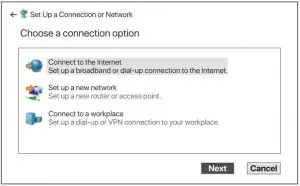 FIG 16 Dial up on a computer