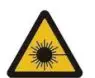 FIG 7 Caution, or laser