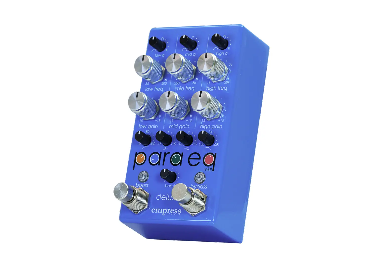 Paraeq Mkii Deluxe Equalizer And Boost Pedal User Manual Paraeq Mkii Deluxe Equalizer And Boost Pedal User Manual