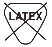 No Latex Icon