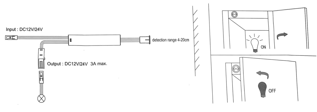 leYTON S-LV-MINI-DS Recessed Sensor Light for Mains Powered Fittings - 2