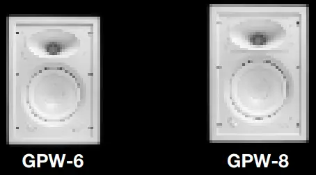 TRUAUDIO GPW 6 Ghost In Wall Speakers 