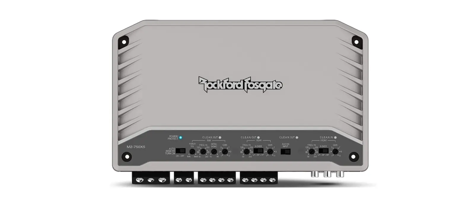 Rockford Fosgate M2-750x5 Marine 750-watt 5-channel Amplifier User Guide Rockford Fosgate M2-750x5 Marine 750-watt 5-channel Amplifier User Guide