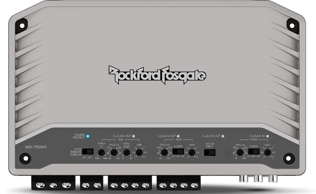 Rockford Fosgate M2-750X5 Marine 750-Watt 5-Channel Amplifier-PRODUCT