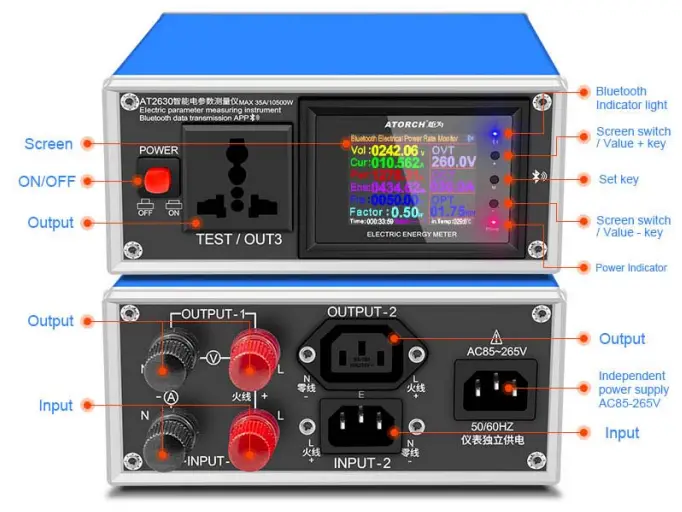 ATORCH-AT2630-Smart-Electric-Measuring-Voltmeter-FIG-1