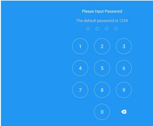 TONMIND SIP-M20 IP Microphone User Manual - Screen Lock Setting