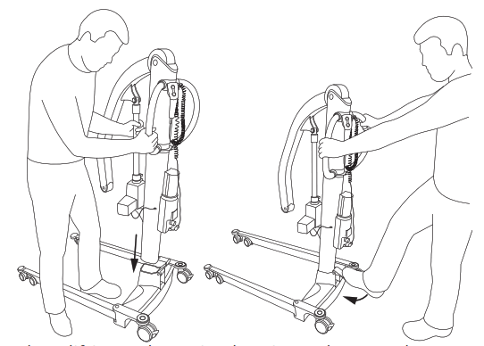 molift Mover 300 Bariatric Patient Hoist - fig 8