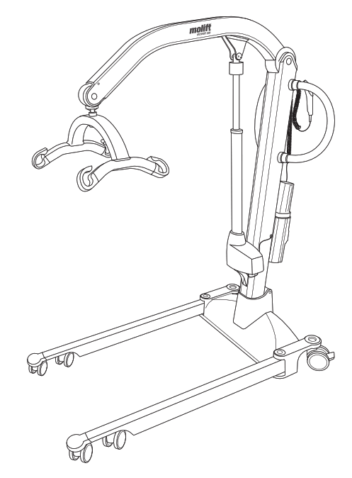 molift Mover 300 Bariatric Patient Hoist - fig 17