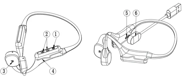 ALPHA Waterproof Bone Conduction Headphone-fig3