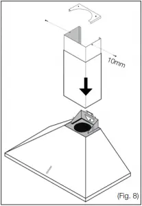 SL22 900 Canpoy Rangehood - Fig. 8