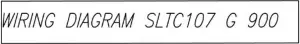 SLTC 107 G900 WIRING DIAGRAM 1