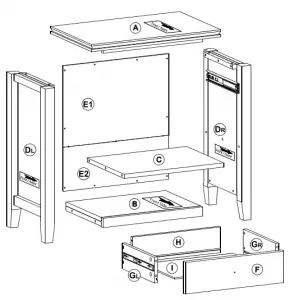 Components Key Diagram