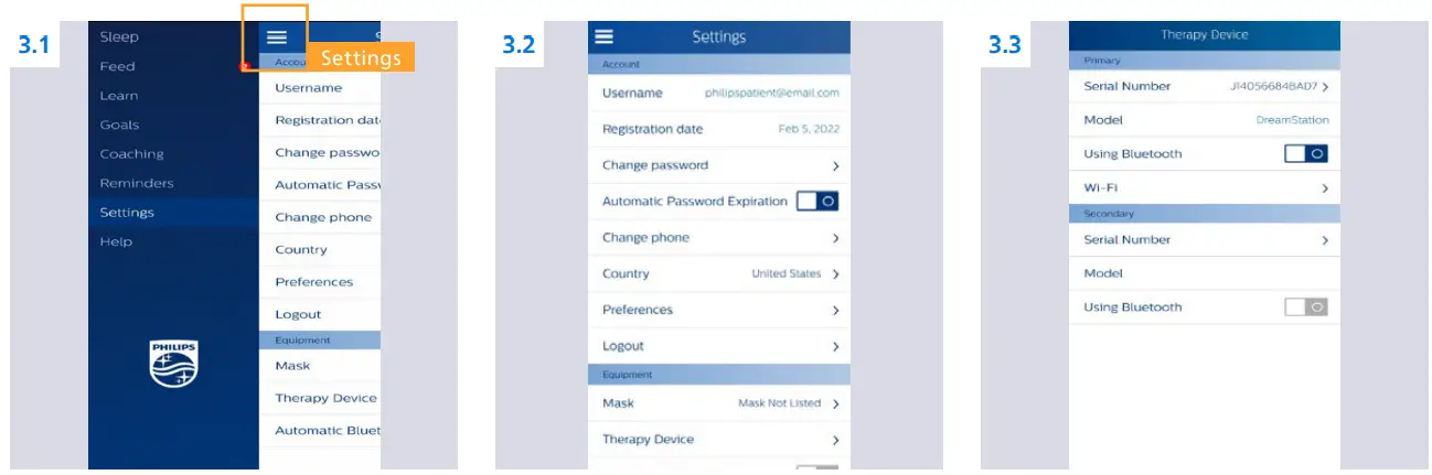 PHILIPS APPLE IOS Bluetooth Pairing - fig 3