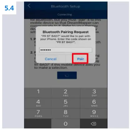 PHILIPS APPLE IOS Bluetooth Pairing - fig 7