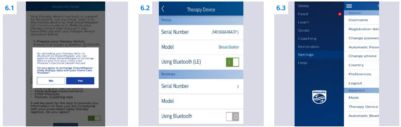 PHILIPS APPLE IOS Bluetooth Pairing - fig 8