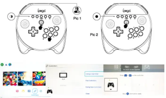 ipega Elvis Wireless N.S Controller PG-S025 -3