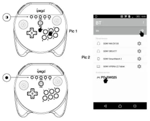 ipega Elvis Wireless N.S Controller PG-S025 - 4