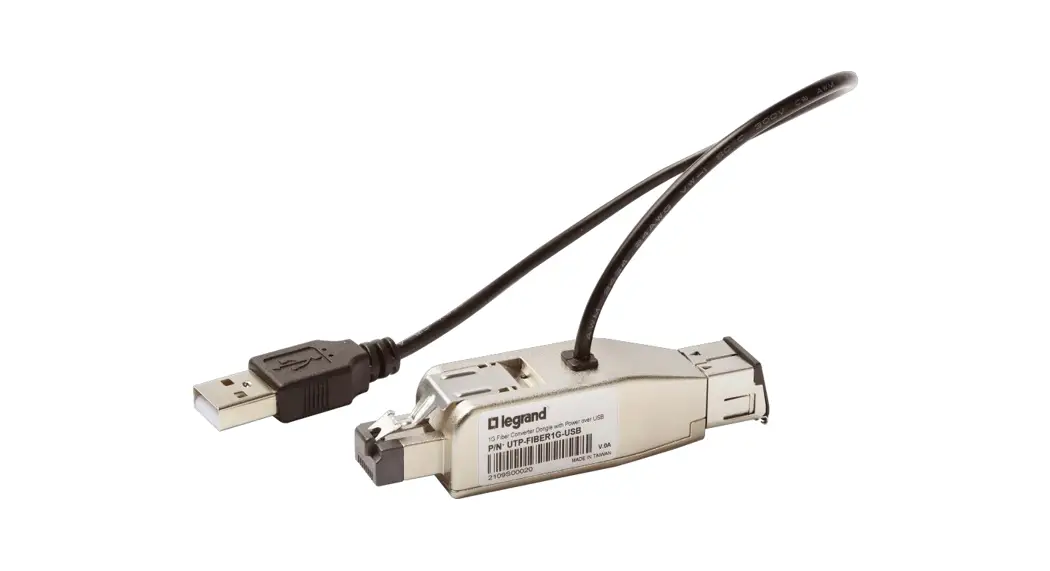 Legrand Utp-fiber1g-usb 1g Fiber Converter Dongle With Power Over Usb User Guide