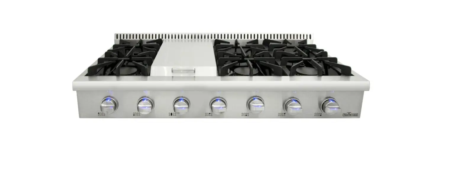 Thor Kitchen Hrt4806u-ulp 48 Inch Professional Gas Rangetop User Manual Thor Kitchen Hrt4806u-ulp 48 Inch Professional Gas Rangetop User Manual
