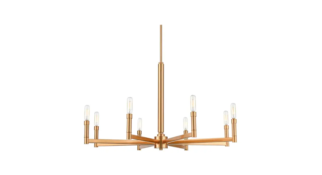 Park Harbor 953487 Kunin 8 Light Chandelier Instructions