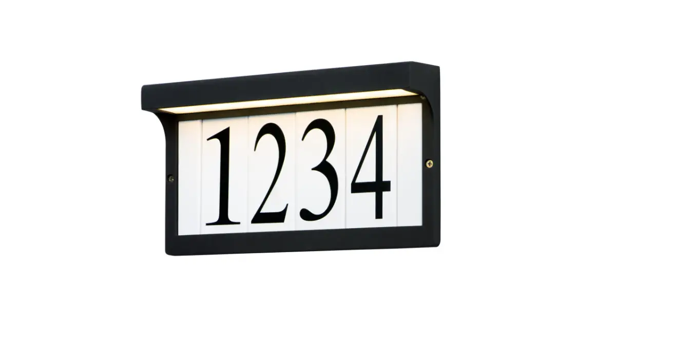 Maxim Lighting 53610 Address 1-lt 13 Inch Led Outdoor Wall Light Instruction Manual