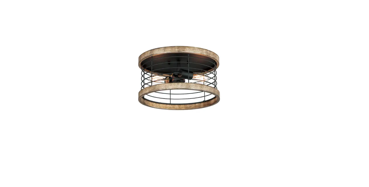 Maxim Lighting 12510 Homestead 15 Inch Flush Mount Installation Guide