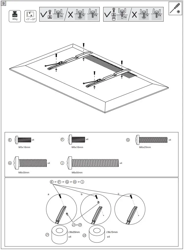 VISION VFM-F25 Height-Adjustable Display User Manual - How to use