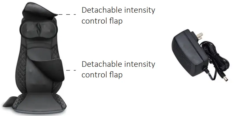 COMFIER CF 2118 Shiatsu Neck and Back Massager with Heat-