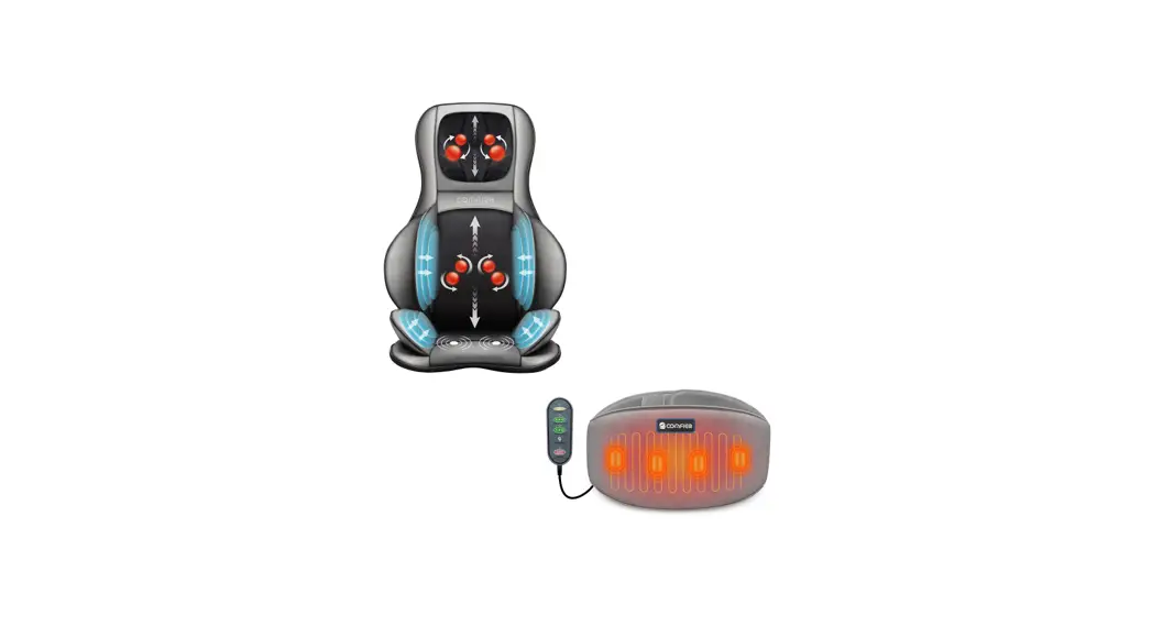 Comfier Cf-2118 Shiatsu Neck And Back Massager With Heat User Manual