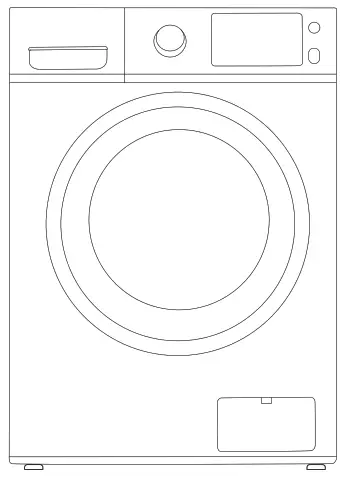 Midea MLH27N4AWWC Front Loading Washer - fig 12